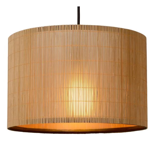 Lucide MAGIUS - Pendant light - 3xE27 - Natural - detail 3